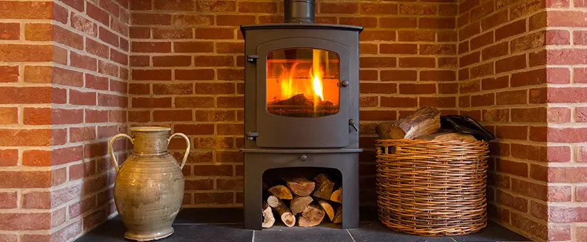 Metal Firebox Installation For Fireplace in Winthrop, Massachusetts
